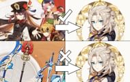 An example of how Pity transfers between one banner type, but not another (Image via Genshin Impact)